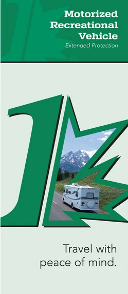 First Canadian Motorized RV Protection Plan brochure cover