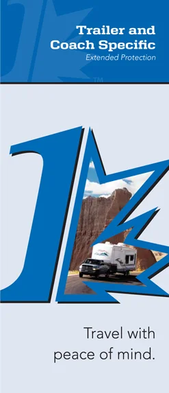 First Canadian Travel Trailer Protection Plan brochure cover